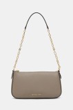 MICHAEL Michael Kors poșetă de piele culoarea maro, 32H3G8EW6L