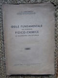 IDEILE FUNDAMENTALE ALE STIINTELOR FIZICO-CHIMICE I N LONGINESCU