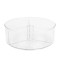 Organizator rotativ tip tava Pufo cu 3 compartimente pentru frigider sau dulap, 23 cm