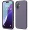 Husa Soft Touch, slim, ALC Mobile, anti soc, compatibila cu IPhone 16, Mov Inchis Tpu