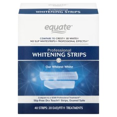 Cutie 20x Benzi Albirea Dintilor, Equate, Professional, EasyFit, 10% Concentratie foto