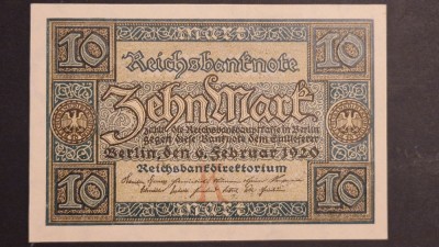 10 Marci 1920 UNC foto