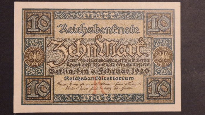 10 Marci 1920 UNC