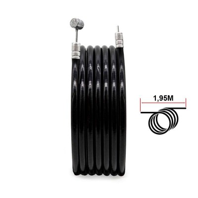 Cablu de fr&amp;acirc;nă, pentru trotineta electrică, 1,95 m, negru, universal, eWheel | Motorevolution foto