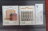TS21 - Timbre serie DDR 1985 Mi2980-81, Stampilat