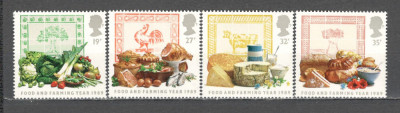 Anglia/Marea Britanie.1989 Anul fermelor si alimentatiei GA.232 foto