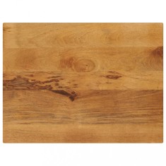 vidaXL Blat masa, 80x50x3,8 cm, dreptunghiular, lemn masiv de mango foto