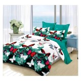 Cumpara ieftin Lenjerie de Pat Bumbac Finet 6 Piese cu Elastic - CPL193