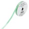 Panglică Satinată, 10mx6mm, Culoare Verde Mentă, Material Poliester
