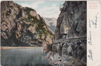 CP Orsova Cazane Kazanszoros Kazanenge ND(1917) foto