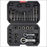 Cumpara ieftin Kit universal pentru șuruburi și piulițe rupte 26 piese Yato YT-06037