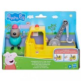 Set figurina si camion cu macara, Peppa Pig, Granddad Dog, F9519