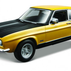 Macheta masinuta Bburago scara 1/32 Ford Capri RS2600 ( 1970) Galben 43100-43055