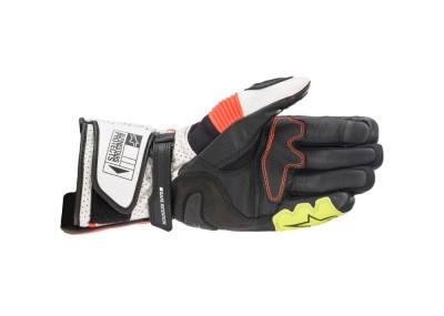 Manusi moto Alpinestars Sp-2 V3, negru/fluo/rosu, marime L foto