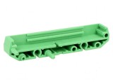 M&acirc;ner şină DIN poliamidă 77x11,25mm verde