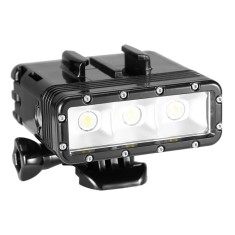 Lanterna video rezistenta la apa, baza de montare, ?urub pentru GoPro Hero5 Hero4 SessionLanterna video rezistenta la apa, baza de montare, ?urub pent foto