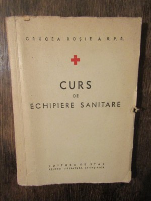 Curs de echipiere sanitare - CRUCEA ROȘIE A R.P.R. foto
