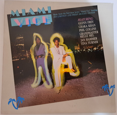 Disc Vinil Various &amp;lrm;&amp;ndash; Miami Vice - - MCA Records &amp;lrm;&amp;ndash; 252 493-1 foto