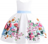 Pentru Cosplay Rochie elegantă cu flori pentru fete Tineret Adulti Moda Arc floa