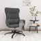 vidaXL Scaun de relaxare, gri &icirc;nchis, material textil 341177