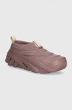 Crocs papuci Echo Storm culoarea violet, 209414