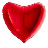 Cumpara ieftin Balon Folie Metalizat Inima Rosie - 157 cm