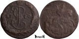 1770 EM, Denga - Yekaterina II - Imperiul Rus, Europa