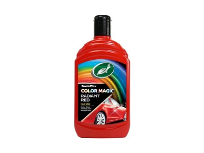 Solutie polish auto Turtle Wax Color Magic Radiant Red (rosu) 500ml foto