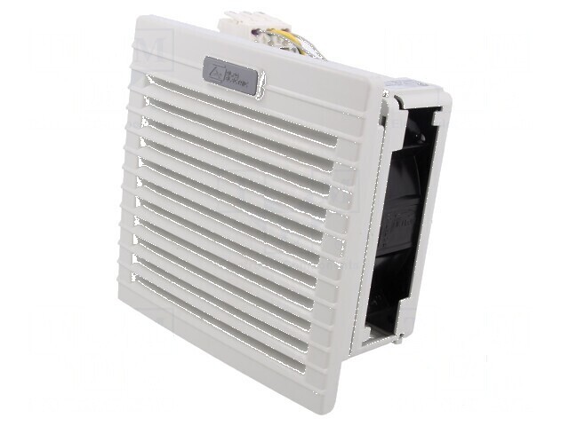 Ventilator axial 230VAC 64m3/h 49dBA IP54 RAL 7035