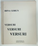 VERSURI , VERSURI , VERSURI de IRINA GORUN , 1991 , DEDICATIA TATALUI POETEI *