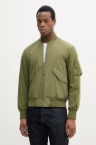 United Colors of Benetton geacă bomber culoarea verde, de tranzitie, 2ZPSUN06G