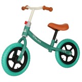 Bicicleta fara pedale pentru copii 80x40x57 cm, reglabila, roti din spuma, 1.8 kg, turcoaz Household NewTrend