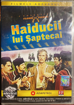 HAIDUCII LUI SAPTECAI,COLECTIA,,FLORIN PIERSIC&amp;quot;/FILM.ADEVARUL,SIGILAT HOLOGRAMA foto