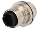 Conector circular soclu tată 2 pini 16A 277V BULGIN fără contacte