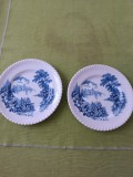 Portelan Johnson Bros England, colectia Castle on the Lane, frumoase 2 farfurioare