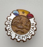 Insigna - Pionieri - Micul tehnician