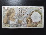 FRANȚA 100 FRANCI 1942 VF+