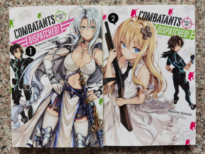 Combatants Will Be Dispatched! (light Novel) Vol. 1-2 - Natsume Akatsuki , C207 foto