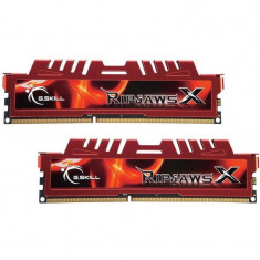 Memorie G.SKILL RipjawsX Red 8GB DDR3 1600 MHz CL9 Dual Channel Kit foto