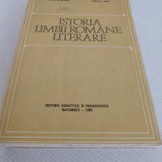 ȘTEFAN MUNTEANU ȘI VASILE D. ȚĂRA - ISTORIA LIMBII ROMÂNE LITERARE
