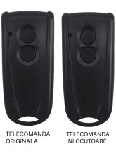 Telecomanda poarta garaj EcoStar Rsc2 2 butoane cod saritor/ 433.92Mhz inlocuitoare al telecomenzii originale (812)