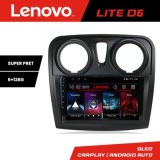 Navigatie Dacia Sandero Logan Lodgy 2012-2020 Lenovo Kit-sandero 8 core 6+128 GB Android Waze USB Navigatie Internet Youtube Radio CarStore Technology