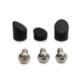 Set capace aripă - spate, GX1.0, trotineta electrică Xiaomi, 5 bucăți, negru | Motorevolution