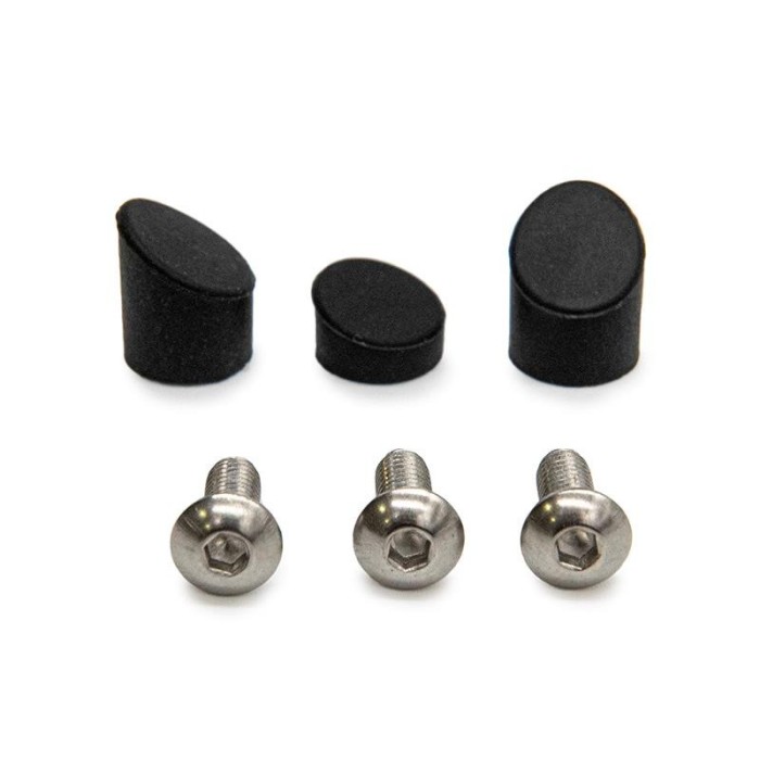Set capace aripă - spate, GX1.0, trotineta electrică Xiaomi, 5 bucăți, negru | Motorevolution