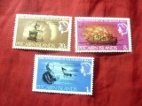 Serie Pitcairn Isl. 1967 - 150 Ani Amiral Bligh , 3 valori