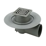 Sifon pardoseala vg557171 dn100 iesire orizontala pentru teava de 110 Viega