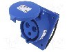 Conector alimentare AC, IEC 60309, IP44, IP54, 32A, 230V AC, 3 pini, PCE - 423-6