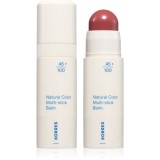 Korres Natural Color Multi-Stick Balm fard multifuncțional, pentru buze și obraz culoare Vintage Rose 4.5 g