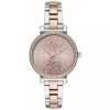 Ceas Dama Michael Kors MK3972 Roz Quartz Otel 36mm Impermeabil Bratara Extensibila
