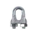 Brida zincata, Cablero ID011A13A, pentru legare cablu otel de 13 mm